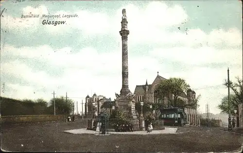 Glasgow Battlefield Monument Langside Kat. Glasgow City