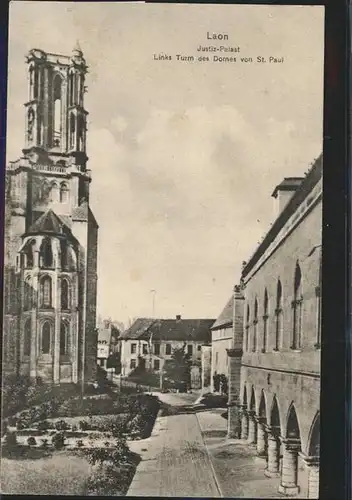 Laon Aisne Justiz Palast Turm des Domes von St. Paul