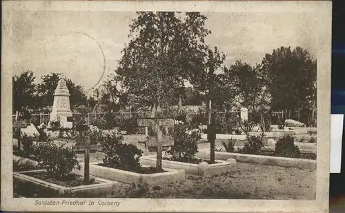 Corbeny Soldaten Friedhof Feldpost Kat. Corbeny
