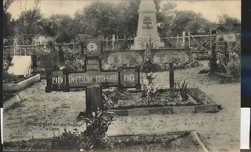 Laon Aisne Heldengraeber Friedhof