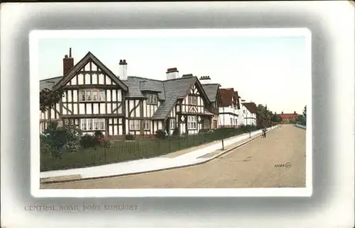 Bebington Port Sunlight Central Road Kat. Wirral