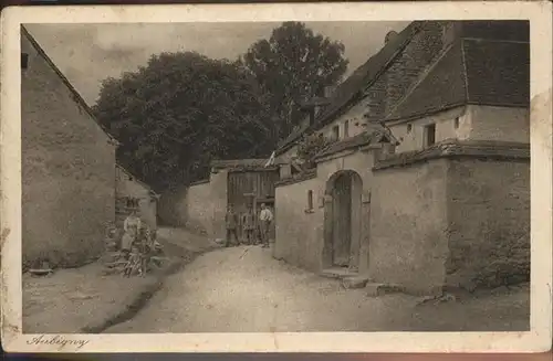 Aubigny en Laonnois Strassenpartie Feldpost Kat. Aubigny en Laonnois