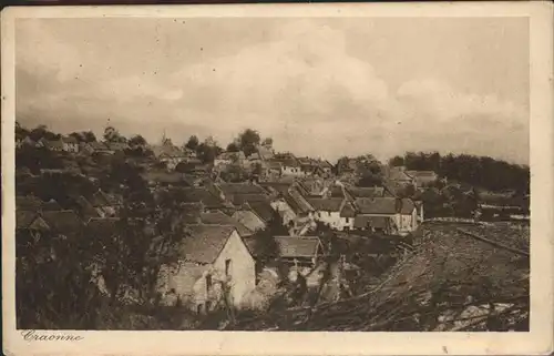 Craonne Aisne Teilansicht Feldpost