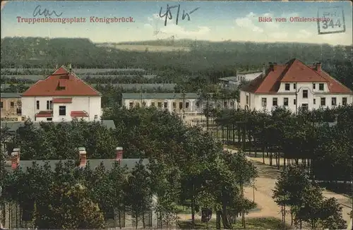Koenigsbrueck Truppenuebungsplatz