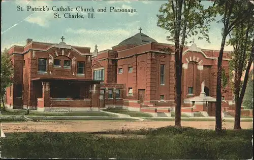 Saint Charles Illinois St. Patricks`s Catholic Church Kat. Saint Charles