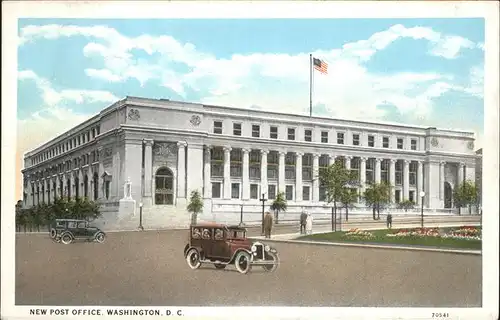Washington DC New Post Office Kat. Washington