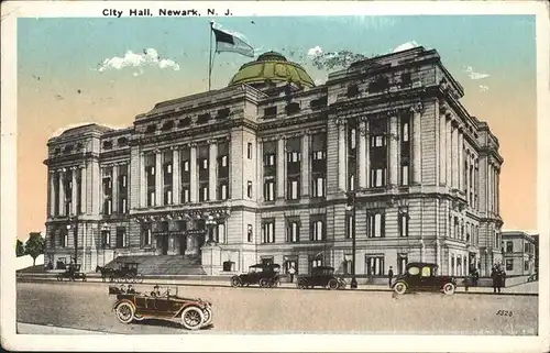 Newark New Jersey City Hall Kat. Newark