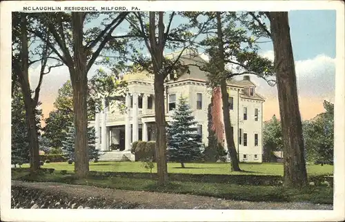 Milford Pennsylvania Mclaughlin Residence Kat. Milford