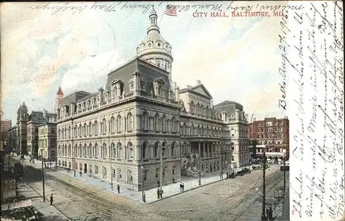 Baltimore Maryland City Hall Kat. Baltimore