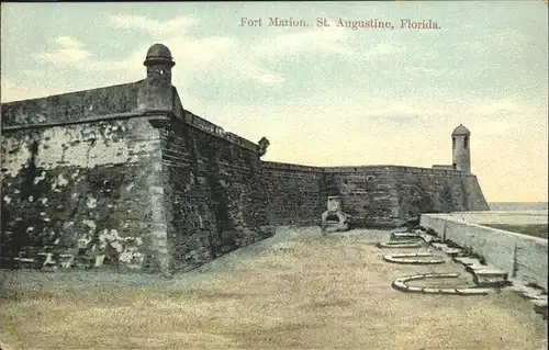 Saint Augustine Florida Fort Marion Kat. Saint Augustine