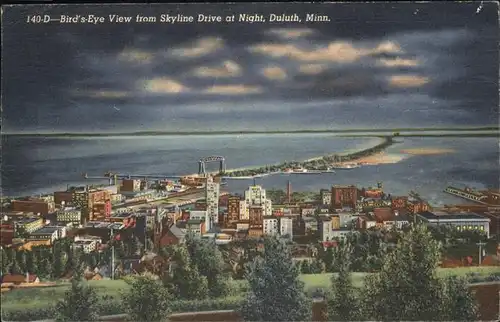 Duluth Minnesota Skyline Kat. Duluth