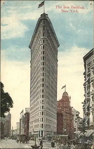 New York City Flat Iron Building / New York /