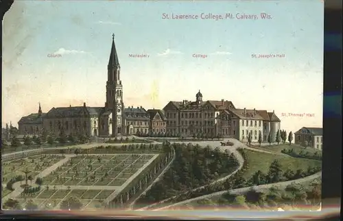 Mount Calvary St. Lawrence College Kat. Mount Calvary