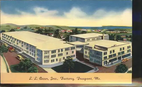 Freeport Maine L.L. Bean Inc. Factory Kat. Freeport