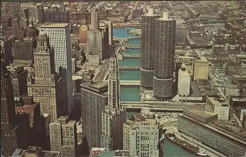 Chicago Illinois Luftbild Kat. Chicago