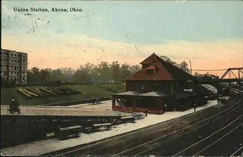 Akron Ohio Union Station Kat. Akron