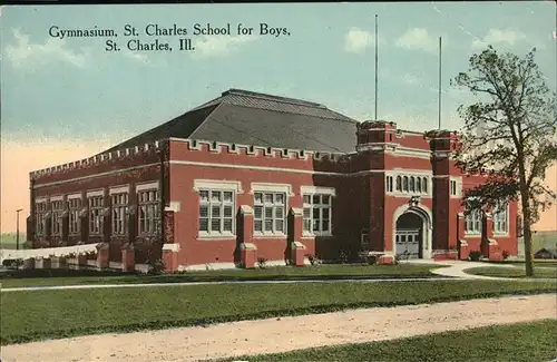 Saint Charles Illinois Gymnasium School for Boys Kat. Saint Charles