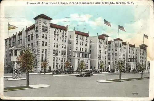 Bronx Roosevelt Apartment House Grand Concourse Kat. Bronx