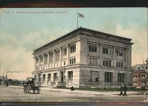 Cheyenne Wyoming Federal Building Kat. Cheyenne