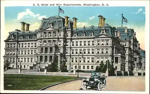Washington DC U.S. State and War Departements Kat. Washington