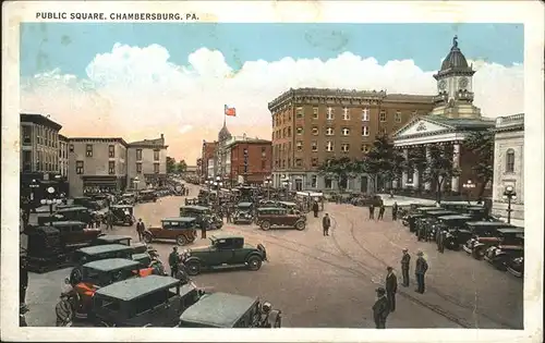 Chambersburg Pennsylvania Public Square Kat. Chambersburg