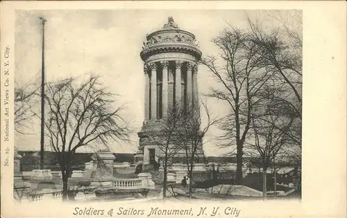 New York City Soldiers & Sailors Monument / New York /