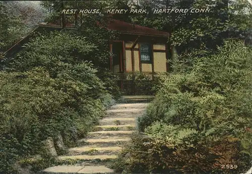 Hartford Connecticut Rest House Keney Park Kat. Hartford