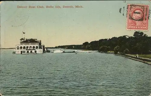 Detroit Michigan Detroit Boat Club Belle Isle Kat. Detroit