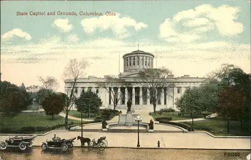 Columbus Ohio State Capitol and Grounds Kat. Columbus