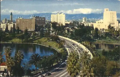 Los Angeles California Wilshire Boulevard Kat. Los Angeles