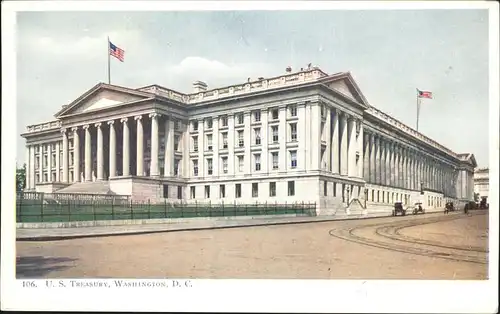 Washington DC U.S. Treasury Kat. Washington