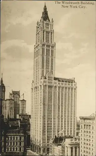 New York City The Woolworth Bldg. / New York /