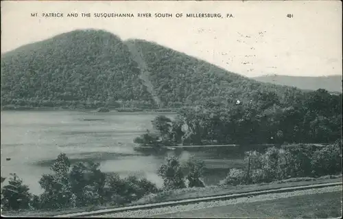 Millersburg Pennsylvania Mt. Patrick Susquehanna River Kat. Millersburg