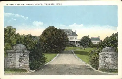 Falmouth Massachusetts Whittemore Estate Kat. Falmouth