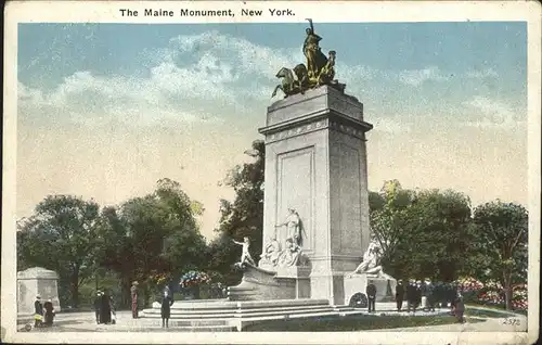 New York City The Maine Monument / New York /