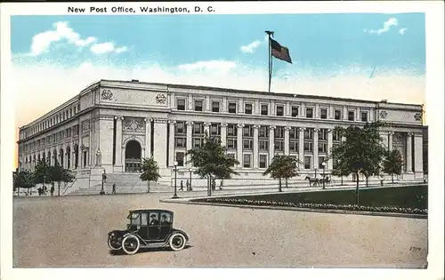 Washington DC New Post Office Kat. Washington