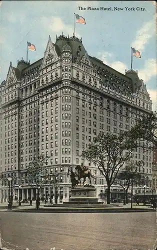 New York City The Plaza Hotel / New York /