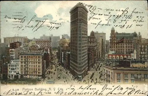 New York City Flatiron Building / New York /