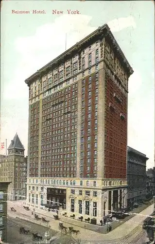 New York City Belmont Hotel / New York /