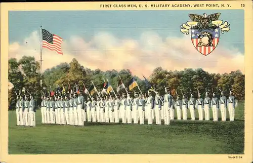 West Point New York First Class Men U.S. Military Academy Kat. West Point