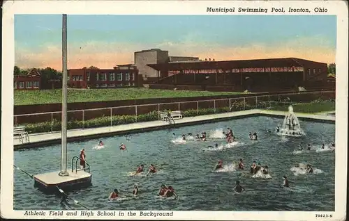 Ironton Ohio Municipal Swimming Pool Kat. Ironton