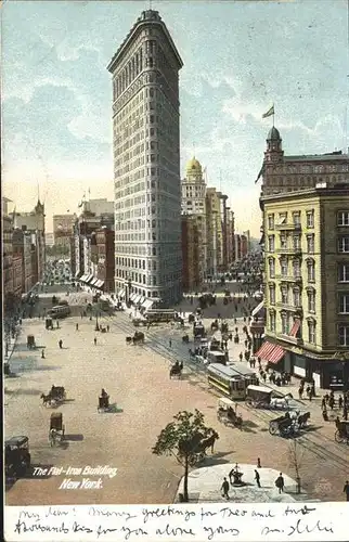 New York City The Flat-Iron Building / New York /