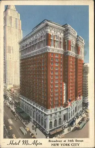 New York City Hotel McAlpin / New York /