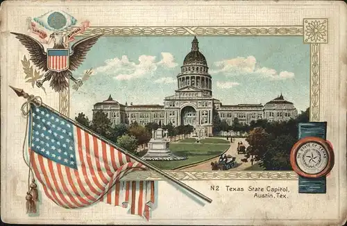 Austin Texas Texas State Capitol Kat. Austin