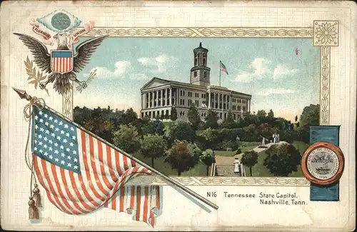 Nashville Tennessee Tennessee State Capitol Kat. Nashville