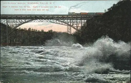 Niagara Falls New York Whirlpool Rapids Niagara Falls NY Kat. Niagara Falls
