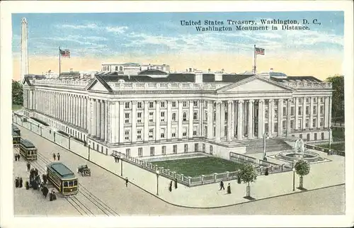 Washington DC United States Treasury  Kat. Washington