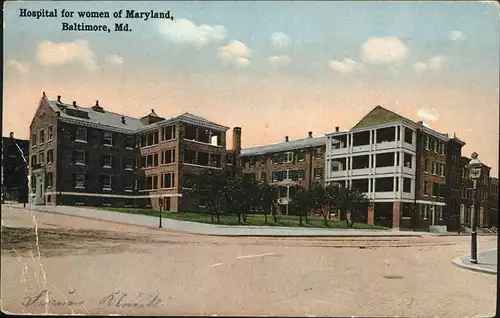 Baltimore Maryland Hospital for Women of Maryland Kat. Baltimore