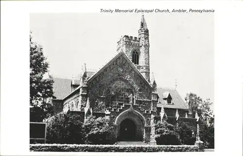 Ambler Pennsylvania Trinity Memorial Episcopal Church Kat. Ambler