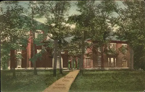 Urbana Ohio Urbana University Kat. Urbana